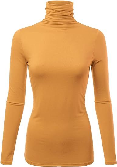 Picture of Integrated half high collar seamless knit sweater with bottom