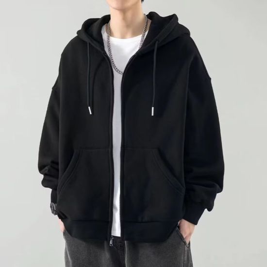 Picture of Round neck pure cotton hoodie