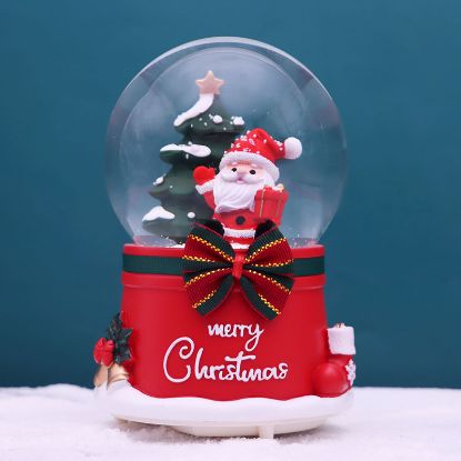 Picture of Butterfly Festival Christmas Crystal Ball Music Box