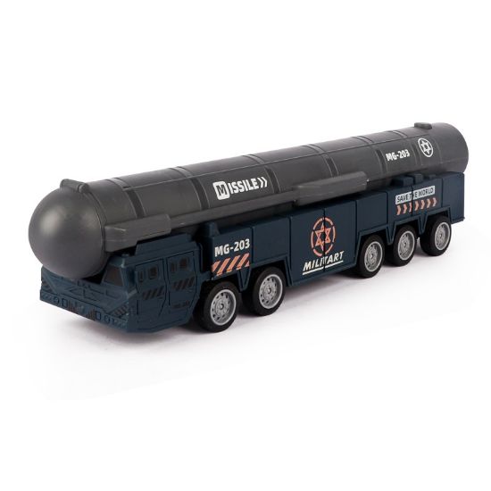 Picture of Children's military model missile car toy