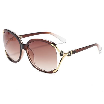 Picture of New polarized women's sunglasses with round face